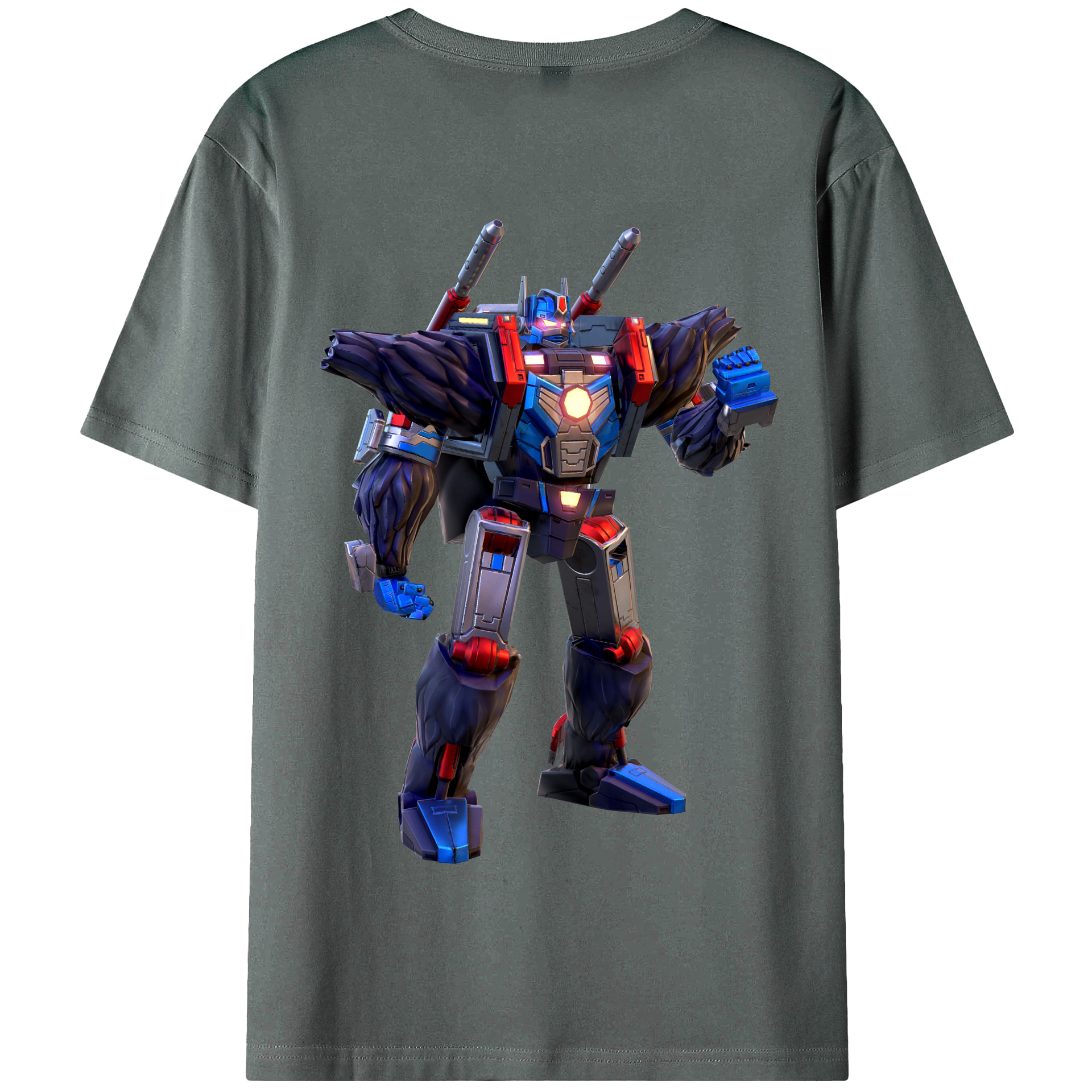（画像用）  綿100％半袖Tシャツ（背面プリント）